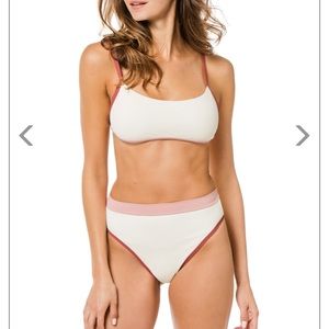 L*SPACE Ridin’ high High waist bikini bottom M